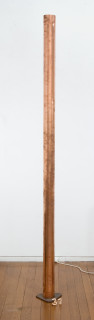 Mikala Dwyer 37, 2009; copper, steel; 245 x 24 x 24 cm; enquire