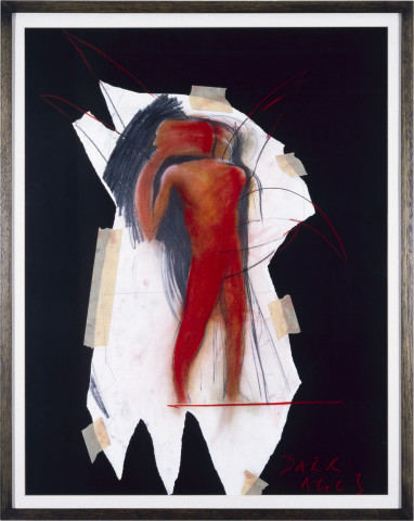 Richard Goodwin Untitled Study, 1983; graphite, chalk and pastel on paper; 80 x 115 cm; enquire