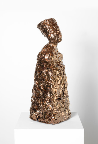 Mikala Dwyer The things in things, 2013; Found object, ceramic, glaze; 68 x 22 x 20 cm; enquire