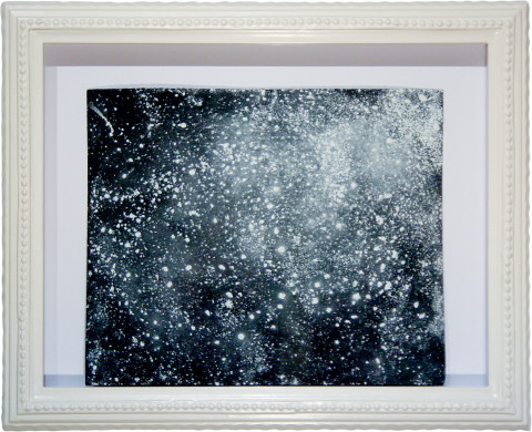 Hany Armanious Wall rubbing # 6, 2003; clogged sandpaper; 23 x 28 cm; (paper size) 34 x 41.5 cm (frame size); enquire