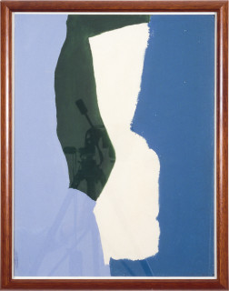 Sam Atyeo Triad II, 1963; gouache on paper; 65 x 50 cm; enquire