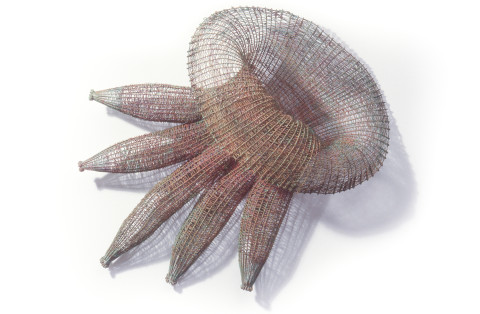 Bronwyn Oliver Comet II, 1988; copper; 80 x 90 x 30 cm; enquire