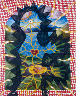 Gary Carsley The window 2, 1986; oil paint on canvas; 76 x 61 cm; enquire