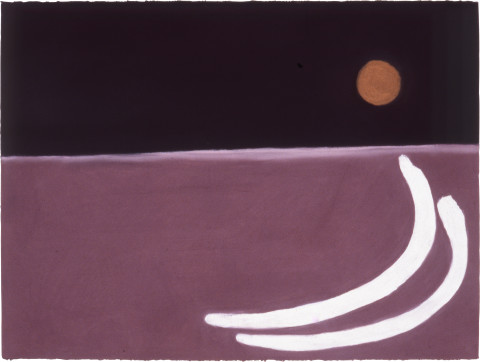 Fiona Foley Male & Female Dugong, 1988; pastel on paper; 56.5 x 76.5 cm; enquire