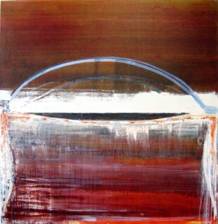 John Firth-Smith Rising #3, 2002; Oil on linen; 4 ft x 4 ft; enquire