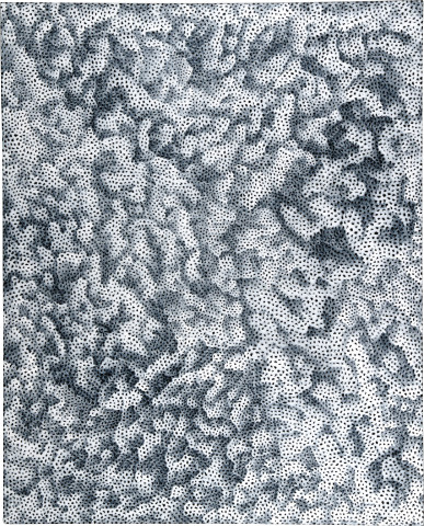 Yayoi Kusama INFINITY-NETS OWTWQB, 2008; acrylic on canvas; 162 x 130.3 cm; enquire