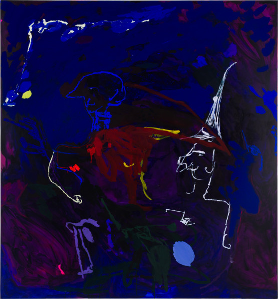 Tom Polo i always knew you'd follow through, 2026; acrylic on canvas; 213 x 198 cm; enquire