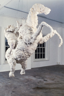 Richard Goodwin Soho Horse, 1984; cotton and acrylic; 270 x 210 x 25 cm; enquire