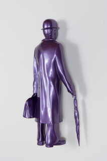 Michael Parekowhai Over the Rainbow, 2015; mauve; fibreglass, automotive paint; 41 x 14 x 12 cm; enquire