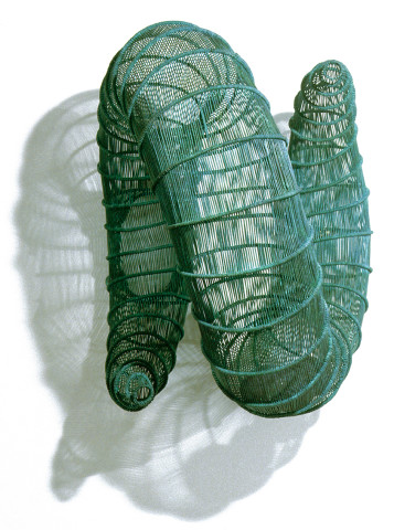 Bronwyn Oliver Hatchery, 1991; copper, lead and wood; 50 x 70 x 60 cm; enquire