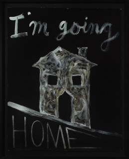 Nell I'm going HOME, 2017; acrylic on linen; 99.5 x 80.5 cm; enquire