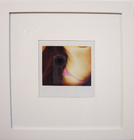 Tracey Emin ROTHKO POLAROIDS (detail), 2004; 12 framed Polaroid photographs and ink on A4 paper; 10 x 10 cm (each Polaroid) and 26.5 x 25.5 cm (each Polaroid frame); enquire
