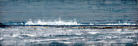 John Firth-Smith Coast, 2006; oil on linen; 92 x 274 cm; 3' x 9'; enquire