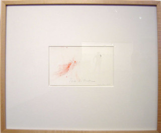 Tracey Emin Don't do that, 2000; watercolour and pencil on paper; 13 x 20.5 cm; 45 x 52 cm (frame); enquire