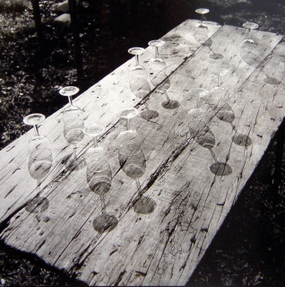 Bill Culbert Wine Work, France, 1992; silver gelatin prints; 40.5 x 40.5 cm; Edition of 25; enquire