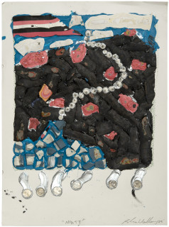 Rohan Wealleans Matt, 2009; paint on paper; 61 x 48 x 5.5 cm; Paper size: 51 x 38cm; enquire