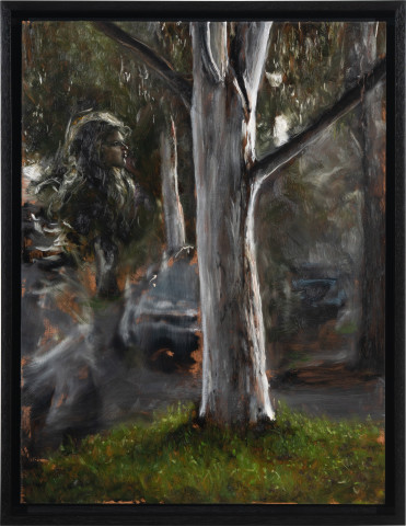 Louise Hearman Untitled #1537, 2024; oil on masonite; 61 x 46 cm; more info; enquire