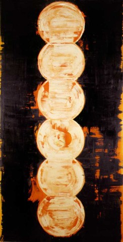 John Firth-Smith Hover, 2001; Oil on linen; 8 ft x 4 ft; enquire