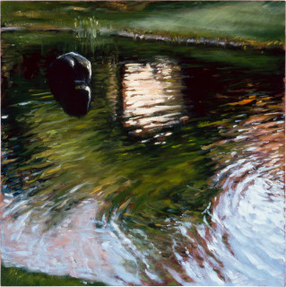 Louise Hearman Untitled #  905, 2002; oil on masonite; 56 x 56 cm; enquire