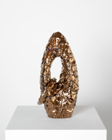 Mikala Dwyer The things in things, 2013; Found object, ceramic, glaze; 40 x 20 x 18 cm; enquire