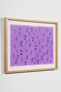 Callum Morton Water #4, 2024; pencil and gouache on paper; 30 x 42 cm; enquire