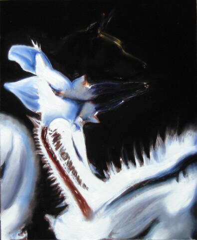 Louise Hearman Untitled #1123, 2005; oil on masonite; 61 x 50 cm; enquire