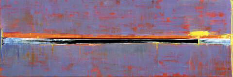 John Firth-Smith Spanning, 2003; oil on linen; 5 x 15ft; enquire