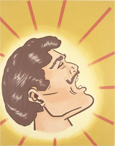 Maria Kozic Cumics (3), 1987; acrylic on canvas; 135 x 107 cm; enquire