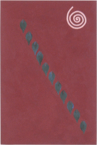 Fiona Foley Yam Leaves, 1998; oil on canvas; 58.5 x 39 cm; enquire