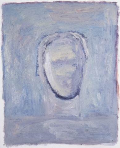 Kristine Rose Portraits, 1987; oil on Stonehenge; 73 x 56 cm; enquire