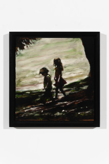 Louise Hearman Untitled #1134, 2005; oil on masonite; 35 x 33.5 cm; enquire