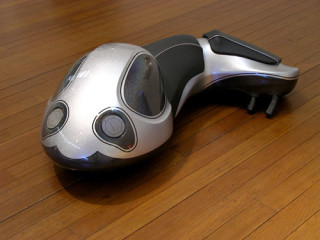 Patricia Piccinini 10. Cyclepups: Nebula, 2005; fibreglass, automotive paint, leather and stainless steel; 40 x 110 x 50 cm; Enquire