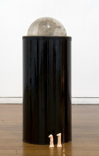 Mikala Dwyer 16, 2009; PVC, acrylic, moon rock; 64 x 27 x 27 cm; enquire