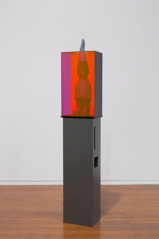 Mikala Dwyer Letterbox Gnome, 2018; fibreglass, acrylic, painted steel; 175 x 34 x 25 cm; enquire