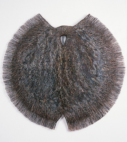 Bronwyn Oliver Lock, 2002; copper; 125 x 125 x 14cm diameter; enquire