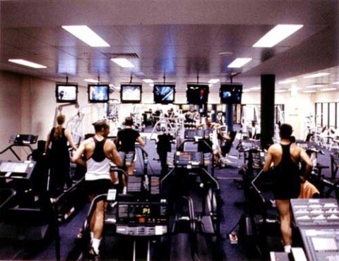 Anne Zahalka Gym, 1998; type C photograph; 115 x 145 cm; Edition of 12; enquire