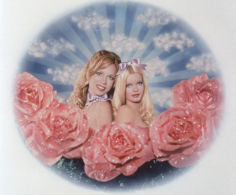 Pierre et Gilles Les deux amies (Astrid & Sandra), 1993; painted photograph; 62 x 65 cm; enquire