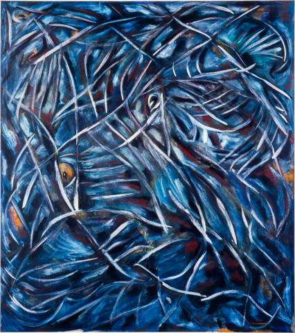 Marion Borgelt Saskia, 1985; oil on canvas; 134 x 150 cm; enquire