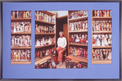 Anne Zahalka Collector #11 (Barbie dolls), 1996; Ilfochrome print; 45 x 69 cm; Edition of 20; enquire