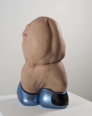 Patricia Piccinini Atlas, 2012; silicone, fibreglass, human hair, auto paint 

; 86 x 55 x 45 cm; Edition of 3 + AP 1; enquire