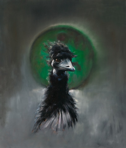 Louise Hearman Untitled #1224, 2007; oil on masonite; 72 x 61 cm; enquire