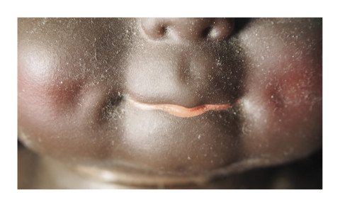 Destiny Deacon Dolly Lips (B), 2017; from the series Dolly Lips; lightjet print; 23.5 x 39 cm; Edition of 5 + 2 APs; enquire