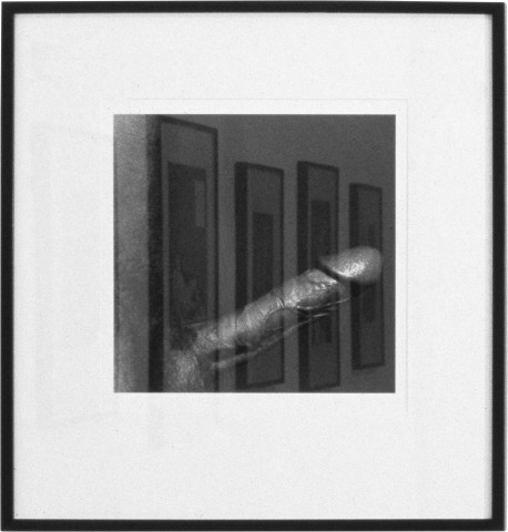 Robert Mapplethorpe Marcus Leatherdale / Erection, 1979; Gelatin silver print; 51 x 40.5 cm; enquire