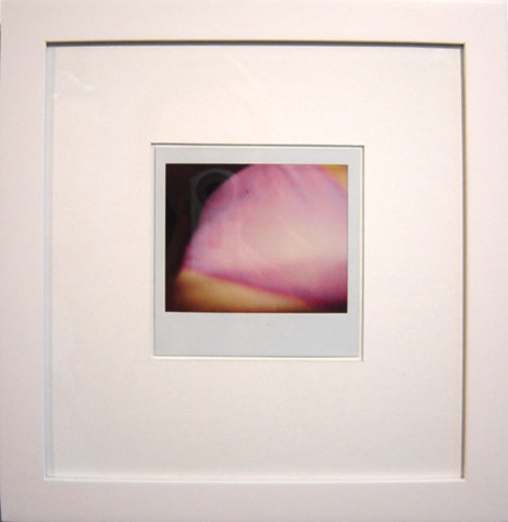 Tracey Emin ROTHKO POLAROIDS (detail), 2004; 12 framed Polaroid photographs and ink on A4 paper; 10 x 10 cm (each Polaroid) and 26.5 x 25.5 cm (each Polaroid frame); enquire