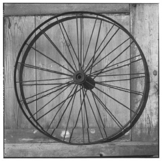 Bill Culbert Iron bike wheel, 2002; Edition of 25; enquire