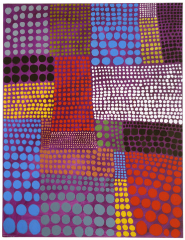 Angela Brennan Untitled (Purple), 2007; oil on linen; 175 x 136 cm; enquire