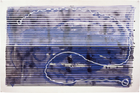 John Firth-Smith Big Wave, 1983; work on paper; 80 x 121 cm; enquire