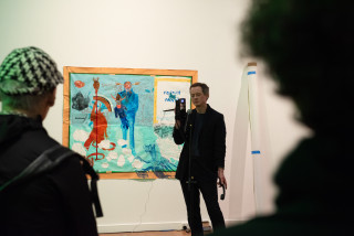 A Constructed World Sending Tranmission: To Telstra Payphone, 26 Russel St, Melbourne with Christopher LG Hill, 2026; performance; enquire