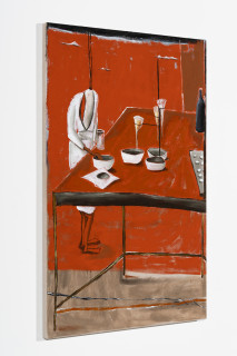 Mia Boe Skilled Labour, 2026; oil and acrylic on linen; 82 x 56.5 cm; enquire