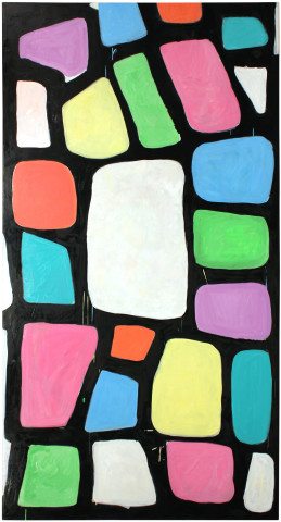 Angela Brennan Infinity plus Eleven, 2011; oil on linen; 240 x 130 cm; enquire